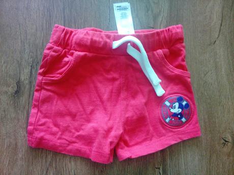 Dojčenské kraťasy 3 až 6 mesiacov, disney,68