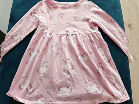 Šaty jednorožec bavlna 92-104, sinsay,104