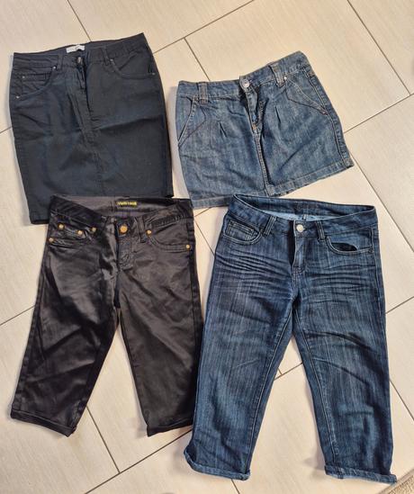 Sukňa a 3/4 nohavice, s