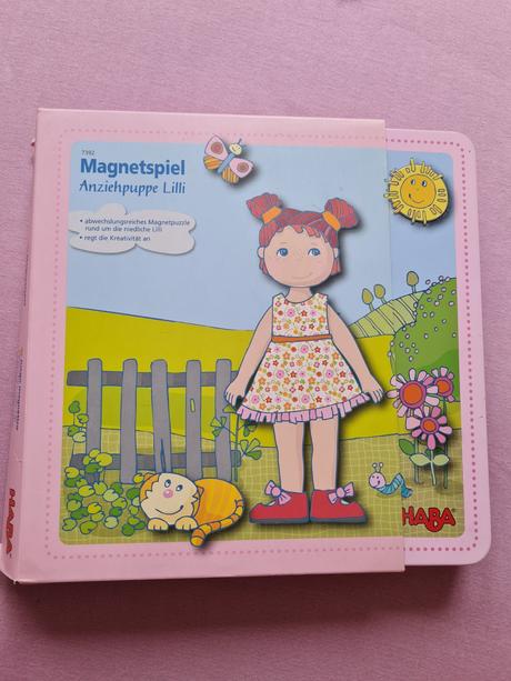 Magnetická hra- obleč lilli,