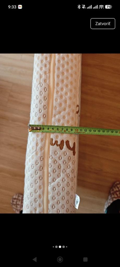 Matrac do detskej postieľky sensillo cashmere, šírka (cm): 60,dĺžka (cm): 120