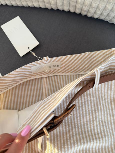 Zara skort s opaskom, zara,s