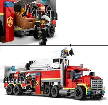 Lego hasiči, hasičská stanica,