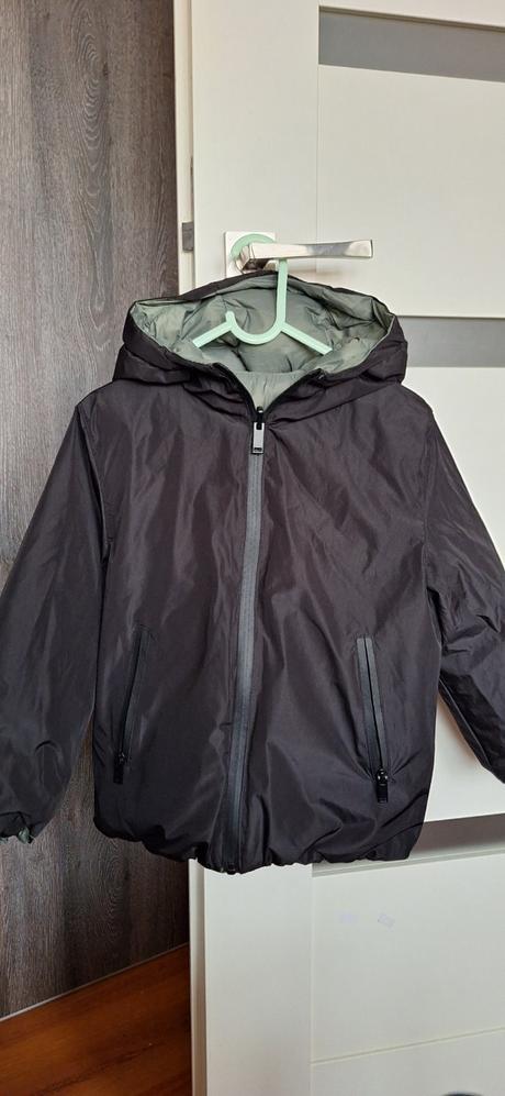 Obojstranná prešívaná bunda, zara,116