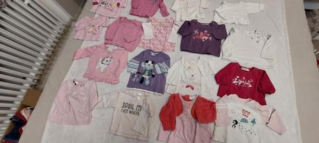 Tričko s dlhým rukávom 56 až 74, 62