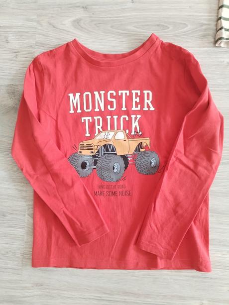 Tričká s dlhým rukávom 110/116, 110