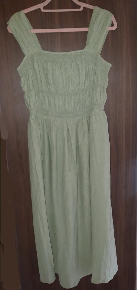 Midi šaty, h&m,s