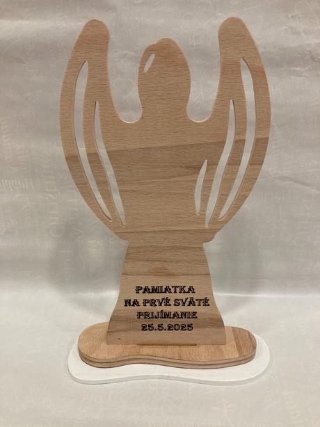 Drevený anjel na 1.sv prijímanie, 