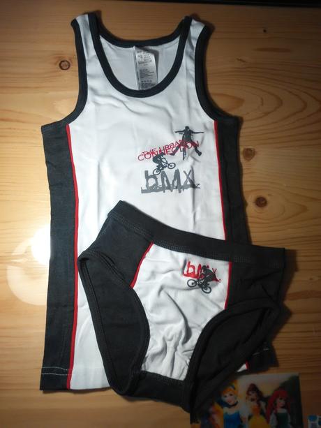 Set tielko + slipy 122-128, 122