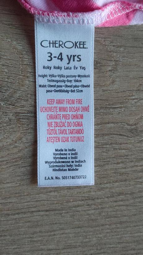 Dievčenská sukňa zn. cherokee, 3-4 r, 104 cm, cherokee,104