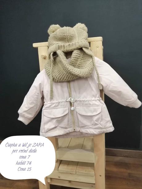 Zimný kabát, h&m,74