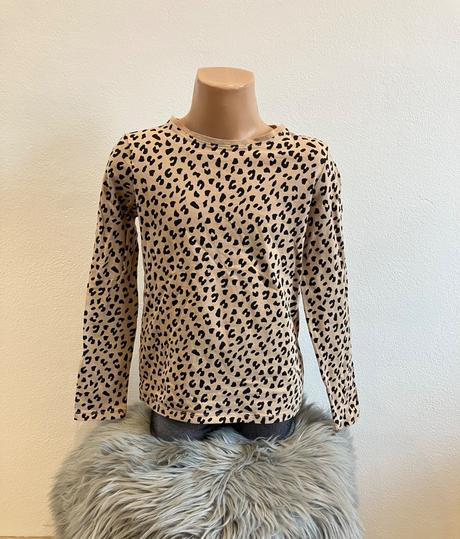 Dievčenské tričko leopardí vzor h&m (134-140), h&m,134