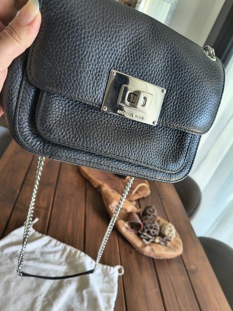 Michael kors kožená kabelka crossbody, michael kors