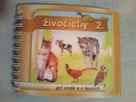 Živočýchy 2 - pri vode a v lesoch,