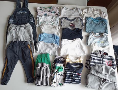 Balík oblečenia 74, 68–80