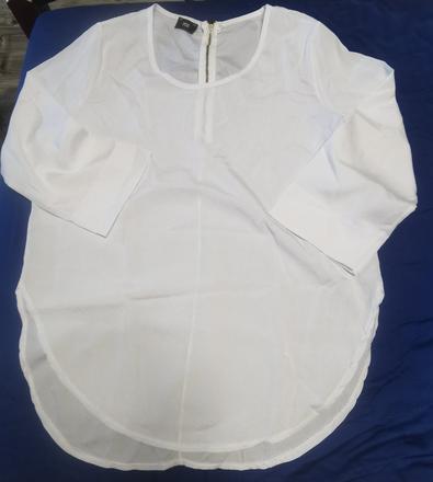 Blúzka biela predĺžená, m
