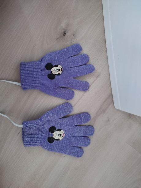 Rukavice minnie od 4 r do 8 r, 