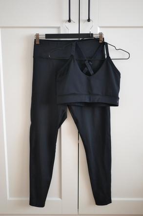 Čierna športová súprava l, l