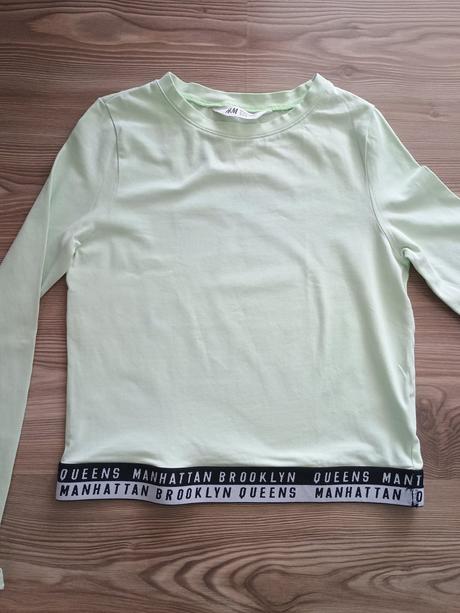 Tričko crop top hm 146-152, h&m,146
