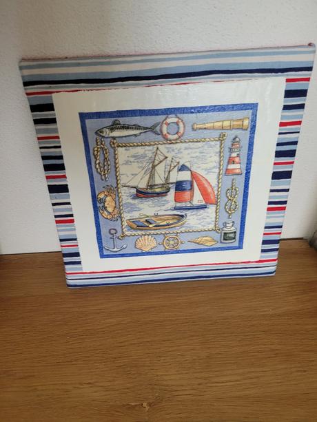 Dekorácia obrázok servítková technika, 