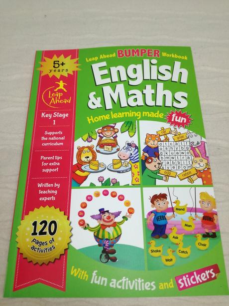 English & maths bumper workbook 9+ nsu19, 