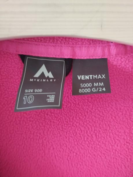Dievčenská softshellová vetrovka, mckinley,140