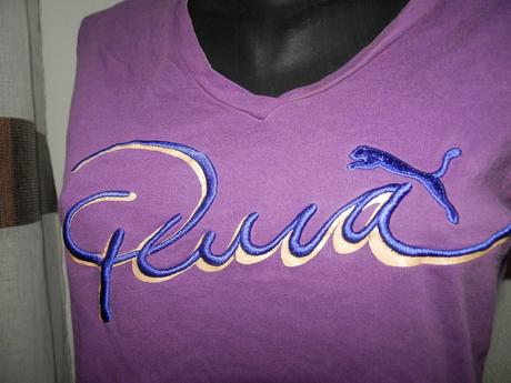 Fialové puma tričko, puma,m