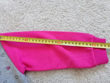 Teplá nenosena mikinka, 104