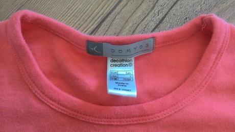 Detské tricko s dlhym rukàvom, decathlon,68