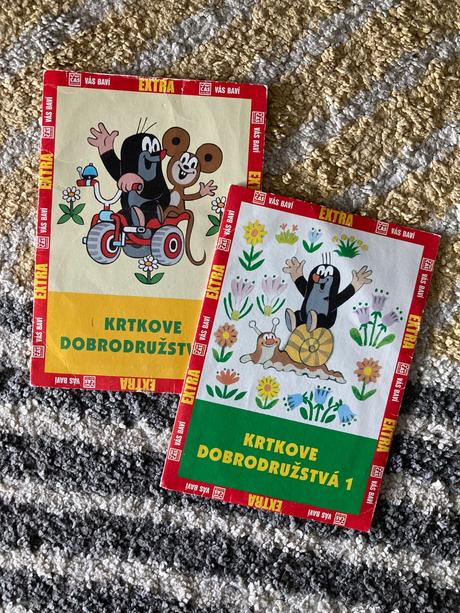 Dvd krtkove dobrodružstvá 1 a 2, 