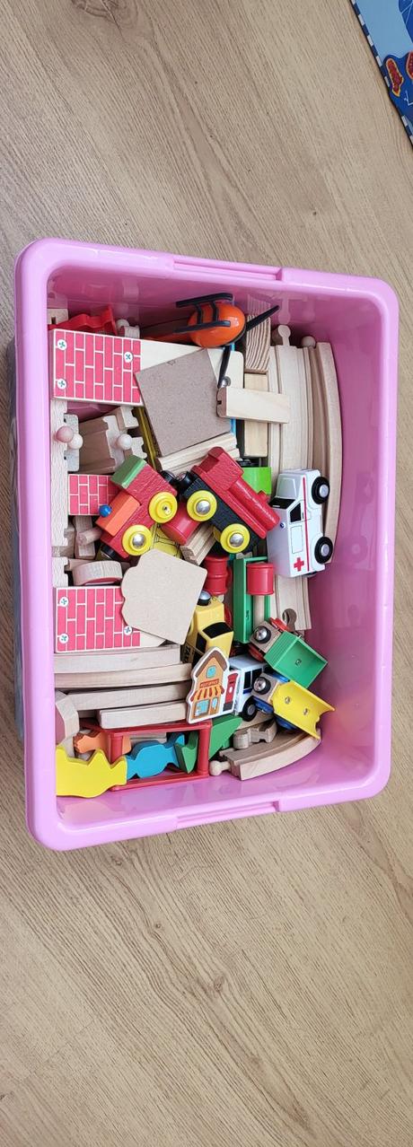 Drevený vláčik carousel, 