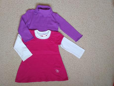 2x tričko s dlhým rukávom veľ.98, palomino,98