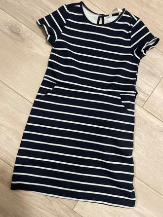 Námornické šaty, h&m,116