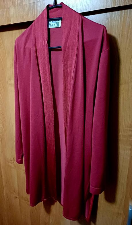 Bordový kardigan xxxl, xxxl