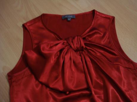 Elegantná saténová blúzka, s