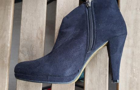 Čierne kotníkové čižmičky, 39