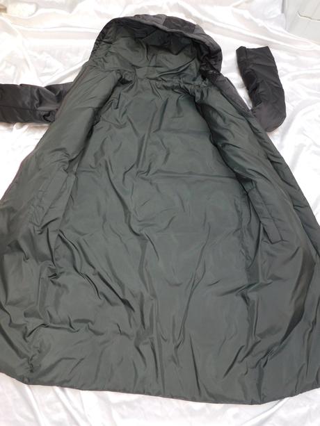 Zara dlha paperova bunda s kapucnou, zara,36