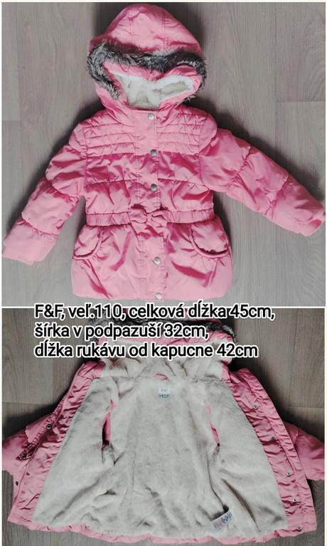 Zimná bundička, f&f,110