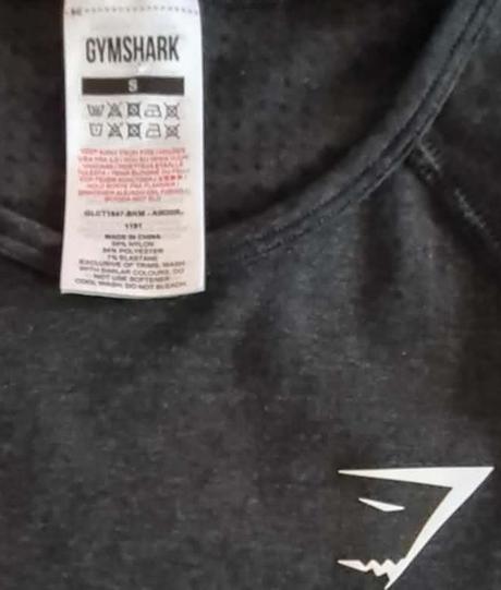 Crop top gymshark, s
