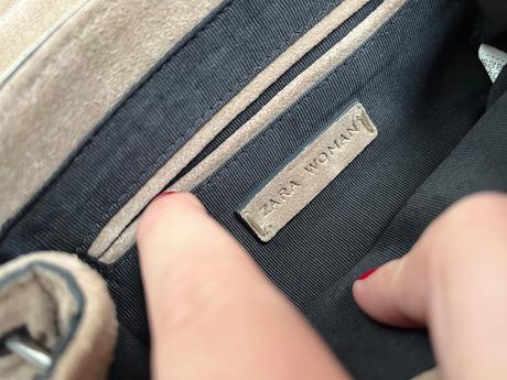 Crossbody kožená kabelka zara, zara