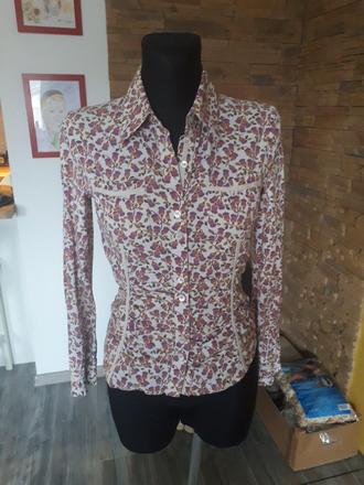 Pestrofarebná dámska košeľa, 36