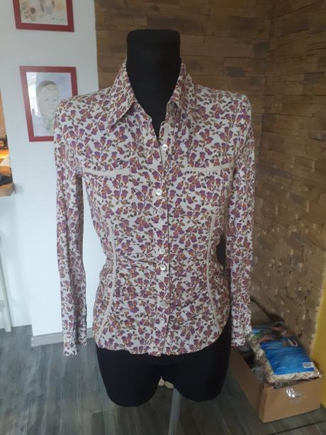 Pestrofarebná dámska košeľa, 36