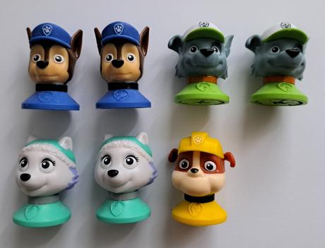 Labkova patrola - postavičky (pečiatky), 