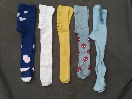 Pančušky balík 5+3ks 80/86, 80