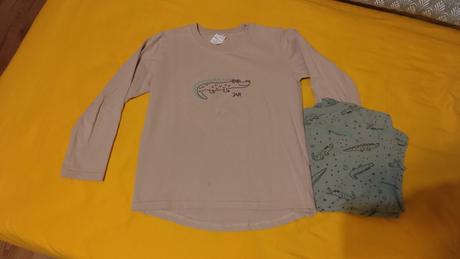 Dve tričká s krokodílom, japitex,128
