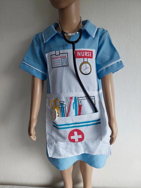 Sestrička karnevalový komplet kostým veľ.110-122,