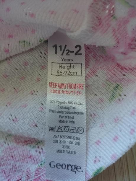 Tričko s ružičkami, george,86