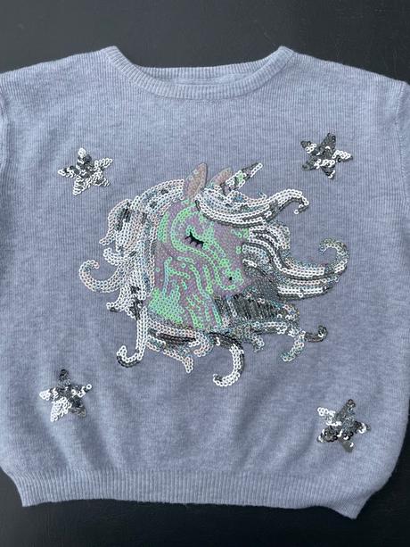 Pulovrík s jednorožcom, primark,122