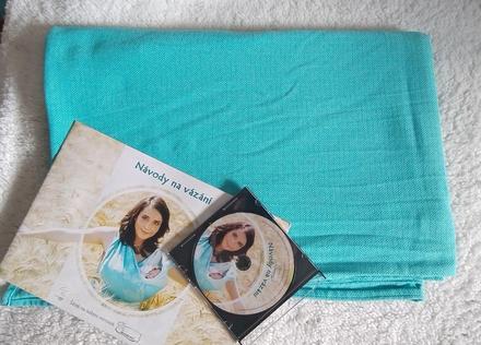 Šatka šanami exclusive line akvamarín, šanami