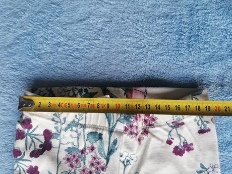 Kvietkovane legíny s čelenkou, h&m,80